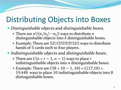 distributing n distinguishable objects into k distinguishable boxes|distribute n 1 balls into k.